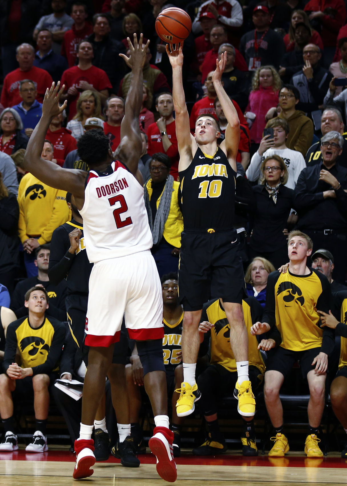 Iowa Rutgers Basketball